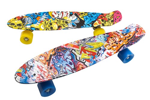 Graffiti design penny board - penny,