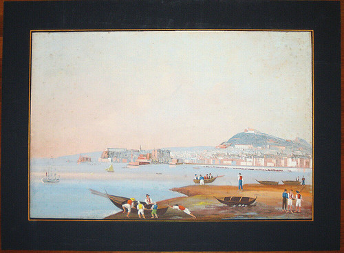 Gouache antica anonimo tempera