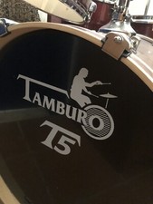 Batteria Tamburo T5 Color Bordeaux Metallizzato Usata Solo In 3*Media