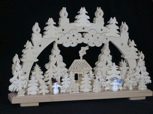 Arcata illuminato con - illuminato,