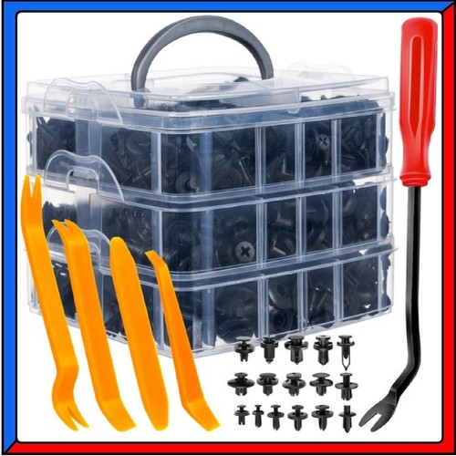 Kit clip rivetti plastica - clip,