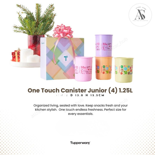 Tupperware one touch bidone - one,