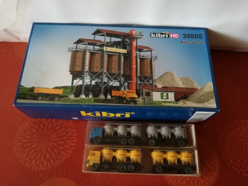 Kibri 39805 silos - silos, ghiaia