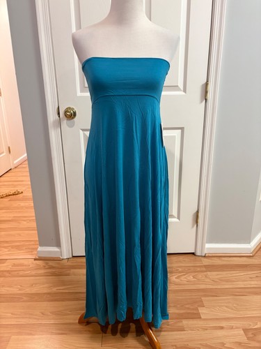 Maxi abito blu - , xs