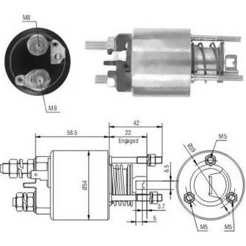 Elettromagnete motore - cv,