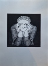 Gioxe DE MICHELI, Acquaforte cm. 70x50 (p inc cm 34,5x34,5) 1976 es. 71/90