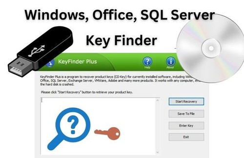 Computer system key - key, finder