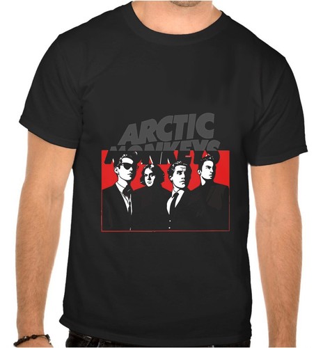 Shirt nera arctic - arctic, monkeys