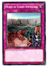MURO DI FERRO IMPERIALE (EXC) Comune da Mazzo in Italiano YUGIOH