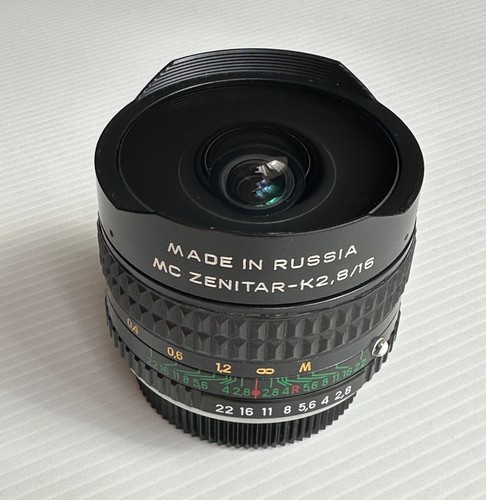 Exc zenitar 2 8 16mm - exc+, mc