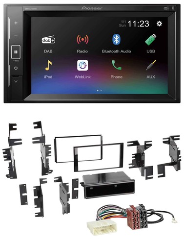 Pioneer dab mp3 2din - mp3,
