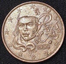 EURO 5 CENTESIMI FRANCIA 1999