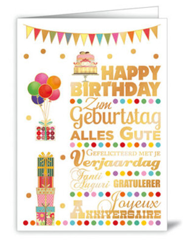 Biglietto auguri buon - biglietto,