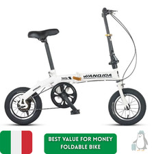 Bici pieghevole Leggera Portatile Adulto Freni a disco Uomo Donna Unisex
