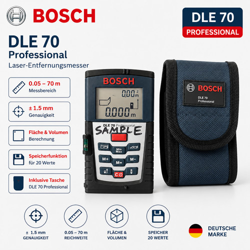 Bosch professional dle - dle, 70