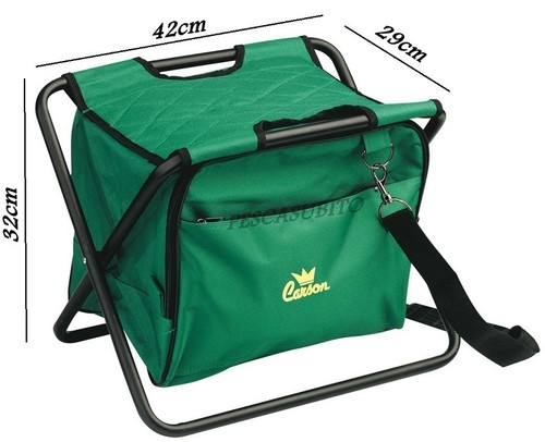 Sgabello pesca con borsa - sgabello,