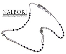 collana argento 925 rosario