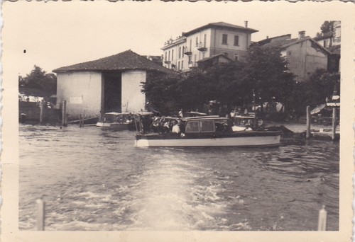 Fotografia epoca motoscafo - fotografia,