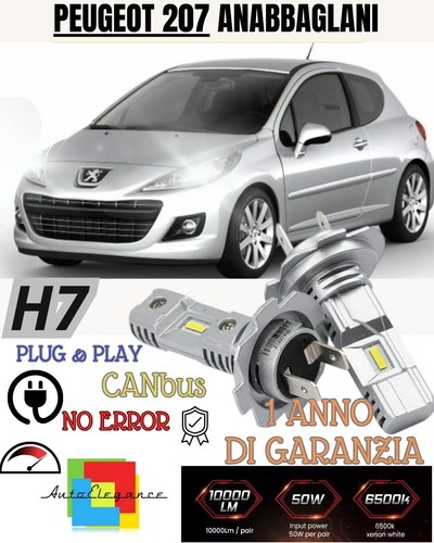 Kit led peugeot 207 - kit, 6000k