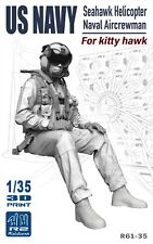 1/35 US Navy Sea Hawk elicottero equipaggio navale uomo R61-35 per gattino Hawk