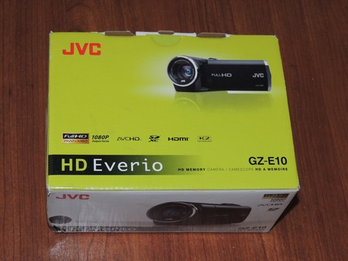 New open box jvc everio - open,