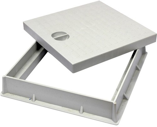 Telaio con coperchio pvc - con,