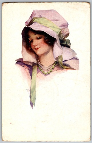 Antique postcard maco - antique, modern