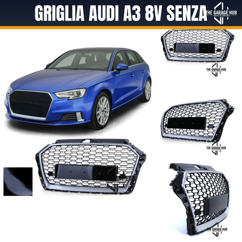 Griglia sportiva nera - sportiva, lucida