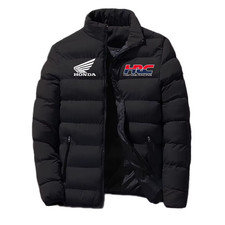 Giacca Casual Corta Stile Autunno Inverno Da Uomo Honda Racing Imbottitura Ispes