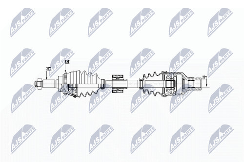 Albero motore nty npw - albero,