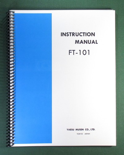 Yaesu 101 manuale - yaesu, ft-101