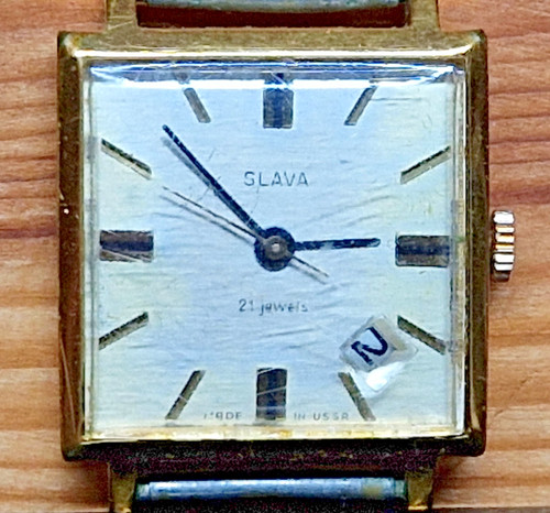 Montre ancienne slava 21 - montre,