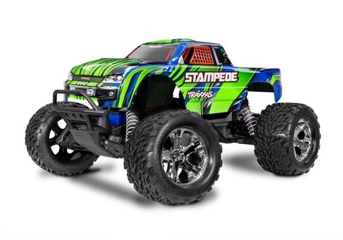 Traxxas stampede verde 10 - stampede,