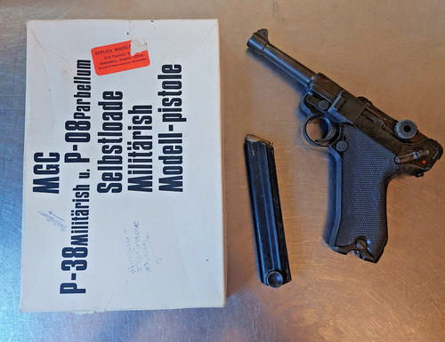 Mgc luger full metal replica - mgc,