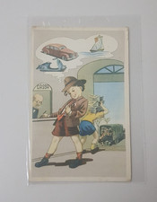 CARTOLINA VESPA FARO BASSO AUTO FUORI SERIE NVG