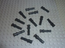14x LEGO Technic Black Pin 3L
