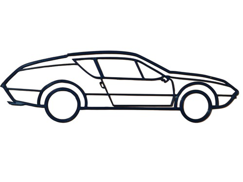 Alpine renault a310 wall art - renault,