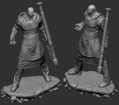 Resident evil nemesis statue - resident,