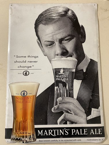 Insegna pubblicitaria vintage