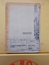 ACL 75 2 TON 4X4 Schema Disegno Del 1975 Montaggio Tubazioni Telaio