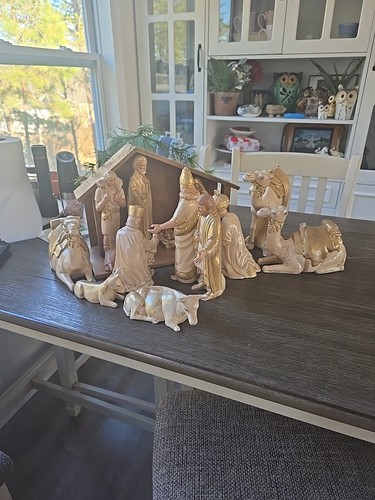 Presepe ceramica vintage