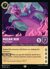 Madam Mim, Purple Dragon - Rise of the Floodborn - Lorcana TCG