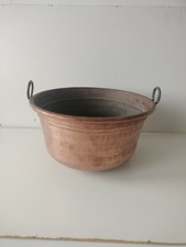 Paiolo In Rame Antico Con Manici In Rame Come Da Foto Diam 33cm h20cm