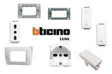 COMANDI PRESE SUPPORTI SCHUKO BTICINO LUNA PLACCA