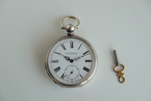 Vintage fine silver pocket - vintage,