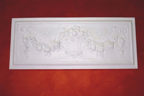 Bassorilievo gesso bianco - bassorilievo,