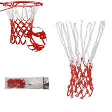 RETE DI RICAMBIO INTRECCIATA PER CANESTRO DA BASKET  48 CM ROSSA E BIANCA 94079
