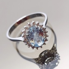 Anello Oro Bianco 18k 750