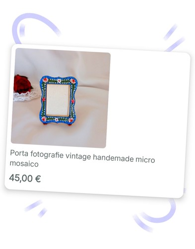 Porta fotografie vintage - porta,