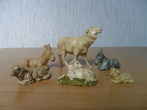 Statuine presepe pecore e - 4, 2